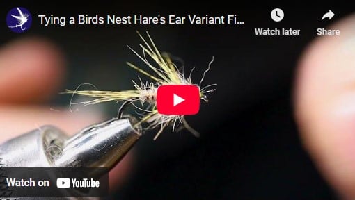 Tying a Birds Nest Hare's Ear Variant Fishing Fly
